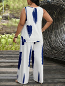 Conjunto  manga curta e calça comprida Adrianys