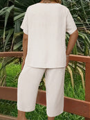 Conjunto com Manga Curta Rayra