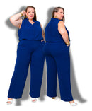 Macacão Elegante Soltinho E Confortável Festa