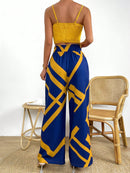 Conjunto Feminino casual  Cintura franzida Divina