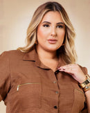 Conjunto Sarah Macedo Plus Size