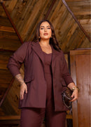 Blazer Chemise Plus Size